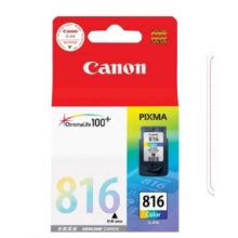 佳能（Canon）PG816系列墨盒 適用mp288 mp236 ip2780打印機 標(biāo)準(zhǔn)容量816彩色原裝墨盒